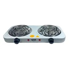 Fogão Fogareiro Elétrico Portátil Duas Bocas Branco 2000w 220v Foto mini  2