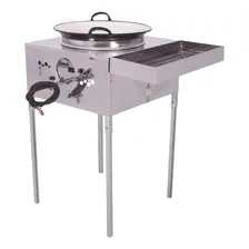 Fogão Fritador Pasteleiro Pastel C Escorredor E Tacho 18 R2 Não se aplica Foto mini 1