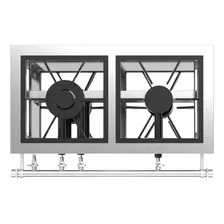 Fogão Industrial 2 Bocas Bp P5 Estampado 1qs 1qd Total Inox A Gás Foto mini 2