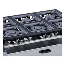Fogão Industrial 6 Bocas 30x30 Com Super Forno Metalmaq Foto mini  2