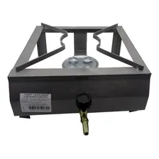 Fogão Portátil 1 Boca Gás P2 Fogareiro Acampamento Quadrado 110V/220V Foto mini 3
