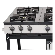 Fogão Profissional 6 Bocas Venâncio Bravo Com Forno Br6bf Foto mini 3