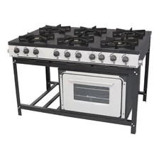 Fogão Profissional 6 Bocas Venâncio Bravo Com Forno Br6bf Foto mini 2