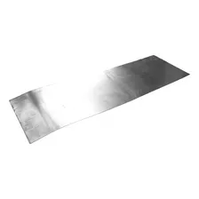 Folha Chapa Aço Remendo Galvanizada Prata 100x40cm Foto mini 3