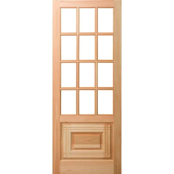 Folha De Porta Maciça 210x82cm Eucalipto Pm11 Oriental Foto 1