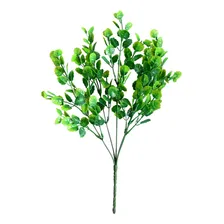 Folhagens Artificiais Variadas - Decoração Jardim Vertical Cor Hortelã Foto mini 1