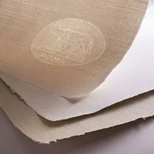 Folhas De Papel Fabriano Roma Raffaello 48x66 130g 10 Folhas Cor Branco Lisa Foto mini 1