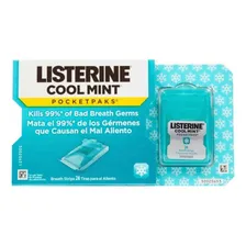 Folhas Listerine Pocketpaks Cool Mint 72 Und Foto mini 2
