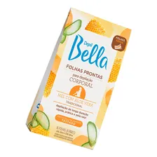 Folhas Prontas Corporal Depil Bella Mel E Aloe Vera - 16 Fls Foto mini  3