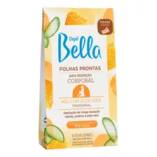 Folhas Prontas Corporal Depil Bella Mel E Aloe Vera - 16 Fls Foto mini 4