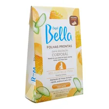 Folhas Prontas Corporal Depil Bella Mel E Aloe Vera - 16 Fls Foto  mini 1