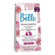 Folhas Prontas Facial Pétalas De Rosas Depil Bella C/16 - 1u Foto mini 2