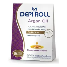 Folhas Prontas Para Depilação Corporal Argan Oil Depi Roll Foto  mini 1