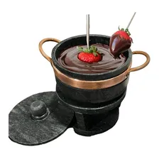 Fondue 1 Chapa Retangular 30x20 +pan 500e800ml +6cumb +6garf Foto mini  3