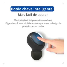 Fone Airdots Xiaomi Redmi Phone Bluetooth Cor Preto Foto mini 4