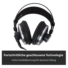 Fone Akg K271 Mkii Cor Preto Foto mini  2