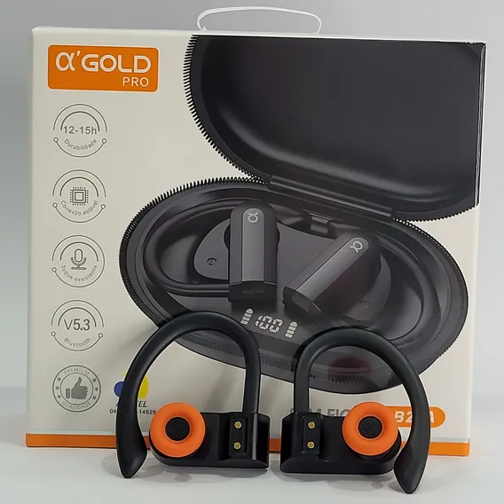 Fone Bluetooth Esportivo Para iPhone Xiaomi Ios Android Foto 1