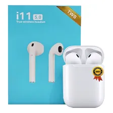 Fone Bluetooth I11 TWS 50 Cor Branco Foto  mini 1