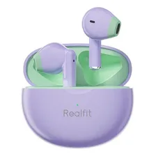 Fone Bluetooth Realfit F2 Cor Lilás Verde Foto mini 1
