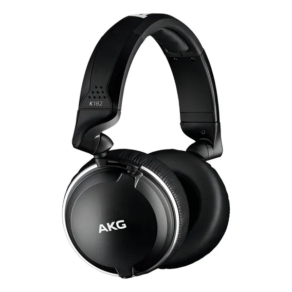 Fone De Ouvido Akg K182 Profissional Dobrável Over Ear Foto 1