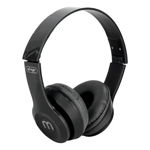 Fone De Ouvido Com Microfone Dobravel P2 Kp 429 Preto Foto 1