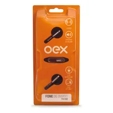 Fone De Ouvido Com Microfone Earphone Preto Fn300 Oex Foto mini  3