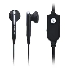 Fone De Ouvido Com Microfone Earphone Preto Fn300 Oex Foto  mini 1