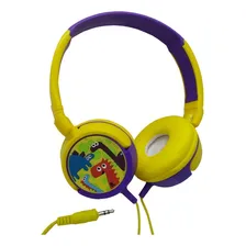 Fone De Ouvido Head Fone Infantil Kids Cor Amarelo Cor da luz n/a Foto mini 4
