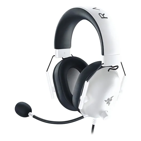 Fone De Ouvido Headset Gamer Razer Blackshark V2 X7.1 Pc Ps4 Cor Branco Foto 1
