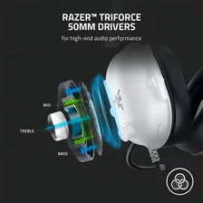 Fone De Ouvido Headset Gamer Razer Blackshark V2 X7.1 Pc Ps4 Cor Branco Foto mini  3