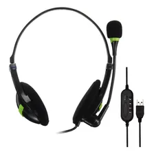 Fone De Ouvido Headset Voip Biauricular Usb P/ Callcenter Foto mini 2