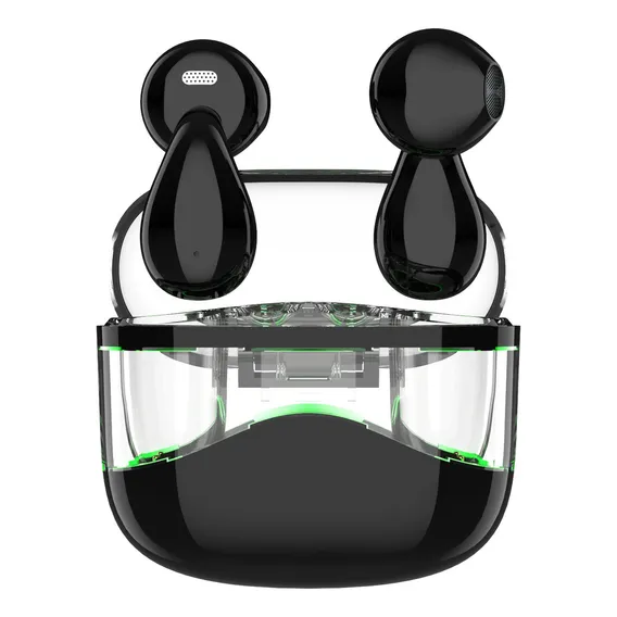 Fone de ouvido in-ear sem fio Hancdon Bluetooth Q29 Q29 preto com luz LED Foto 1