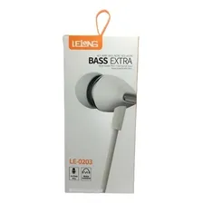 Fone De Ouvido Lelong Le-0203 Cor Branco Foto mini  2