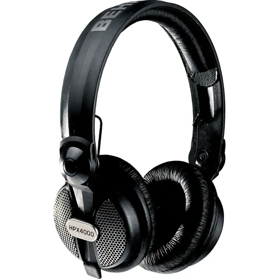 Fone de ouvido on-ear Behringer HPX4000 preto Foto 1