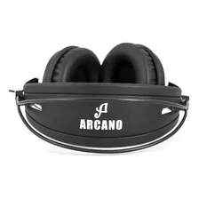 Fone de ouvido over-ear gamer Arcano ARC-SHP300 preto e prateado Foto mini 3