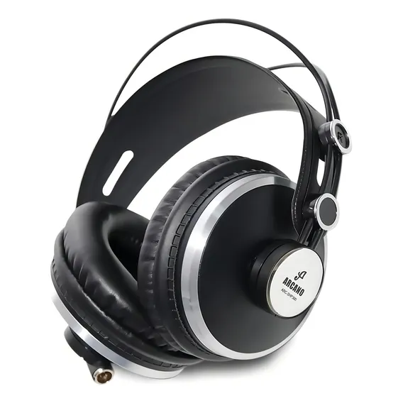 Fone de ouvido over-ear gamer Arcano ARC-SHP300 preto e prateado Foto 1
