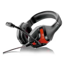 Fone de ouvido over-ear gamer Warrior Harve PH101 com luz LED Foto mini 1