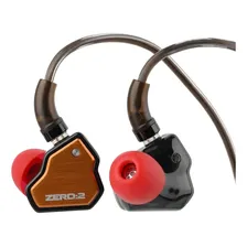 Fone de Ouvido Profissional 7Hz Zero 2 Crinacle Cor Laranja Foto mini 1