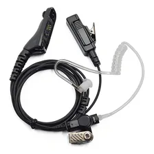Fone De Ouvido Ptt Air Tube Fone De Ouvido Com Microfone Ptt Foto mini 1