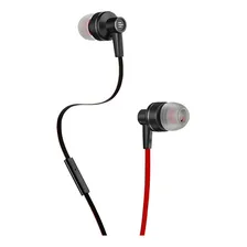 Fone De Ouvido Pulse Intra Auricular Preto/vermelho - Ph154 Foto mini  2