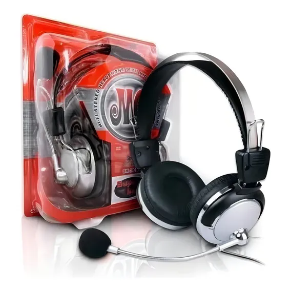 Fone De Ouvido Red Set Headphone Huanle Hl301mv Foto 1