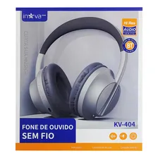 Fone De Ouvido Sem Fio Bluetooth Headset Wireless Cor Cinza Foto mini 3