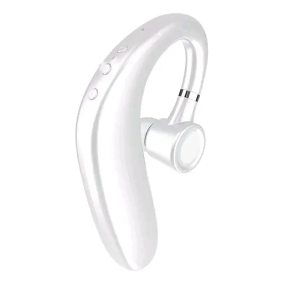 Fone De Ouvido Sem Fio Bluetooth S109 Esportista Cor Branco Foto 1
