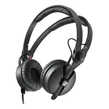 Fone de ouvido Sennheiser Hd 25 Plus para Dj, cor preta Foto  mini 1