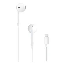 Fone Earpods Lightning iPhone X, Xr, 11, 12, 13, Cor Branco Foto mini 1