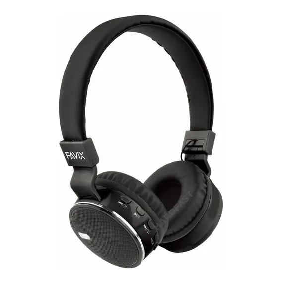 Fone Favix B19 Bluetooth Sem Fio Radio Fm Stereo Hi-wi 4.2 Cor Preto Foto 1
