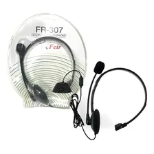 Fone Headset C/ Fio Microfone Controle Volume Para Xbox 360 Foto mini 1