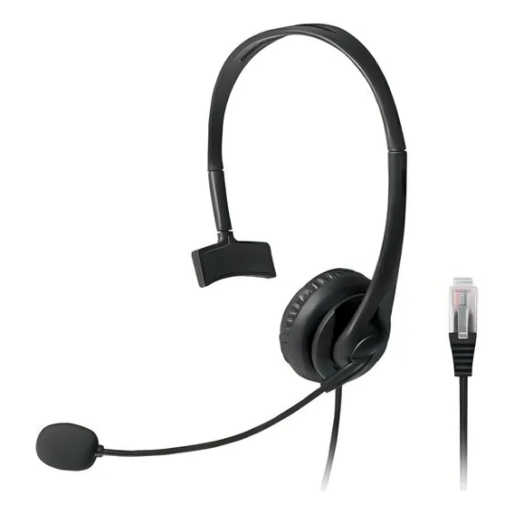 Fone Headset Conector Rj09 Telemarketing Multilaser - Ph251 Foto 1