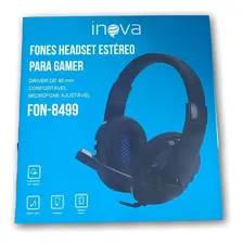 Fone Headset Estéreo Fone Gamer Inova Foto mini 4