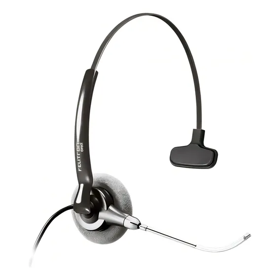 Fone Headset Gancho Auricular Stile Top Due Compact Preto Foto 1